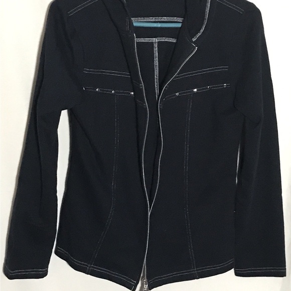 Women’s 2 piece Black sweat suit..Medium..by Cato - Picture 5 of 6